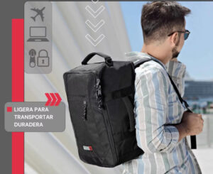 Mochila de viaje cabina de avión 40x20x25cm Coronel Tapioca Ryanair EasyJet Travel Bag por 33,83€ antes 49,99€.