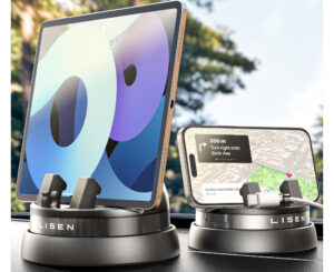 Soporte de móvil para salpicadero de coche por 13,49€.