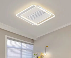Ventilador de techo con plafón cuadrado por 48,02€ antes 179€.