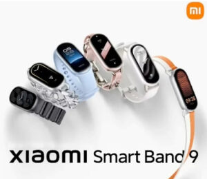 ¡Solo Hoy! Xiaomi Smart Band 9, pantalla Amoled, sensor PPG cardíaco y SpO2, autonomía 21 días por sólo 27,99€.