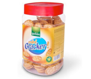 12 Tarros de mini galletas saladas de Gullón (12x350g).