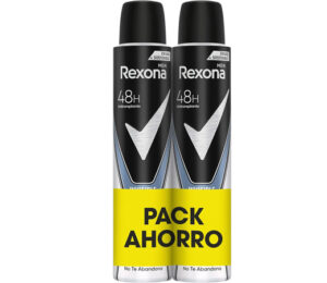 Descuento 50%. 2 Envases de desodorante Rexona Antitranspirante Invisible Antimanchas (2x200ml) por sólo 8,70€. Pilla 2 unidades