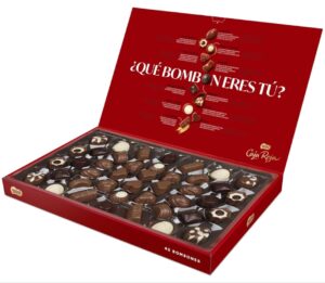 Nestlé Caja Roja Bombones De Chocolate 398g por comprando 2 unidades.
