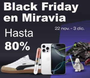 Las Mejores ofertas del Black Friday en Miravia