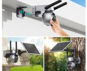 Cámara exterior con panel solar y tarjeta SIM 4G por 35,54€ antes 41,45€.
