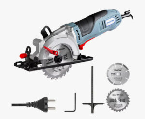 Solo hoy. Minisierra de mano eléctrica circular Workpro, 710W por solo 22€.