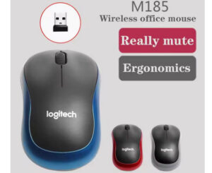 Ratón inalámbrico Logitech M185, 3 colores.