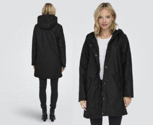 Abrigo impermeable Only Onlsally Raincoat por 26,99€ antes 43,99€.