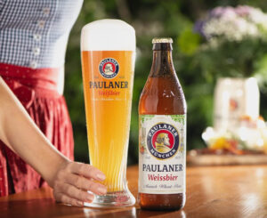20 botellines Paulaner Hefe Weissbier, 50cl.