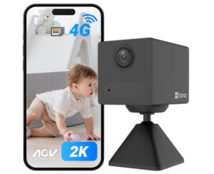 Camara IP inalambrica Ezviz CB2 4G, 2000mAh por 59,49€ antes 89,99€ y con powerbank incluida por 76,49€ antes 99,99€.