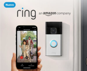 Videotimbre con batería integrada Ring 2024 por 49,99€ antes 99,99€.