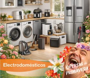 Ofertas de Primavera en grandes electrodomésticos en Amazon de marcas como Candy, Hisense, Haier, Cecotec…