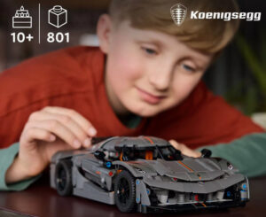 LEGO 42173 Technic Hipercoche Koenigsegg Jesko Absolut Gris por 44,15€ antes 52,99€.