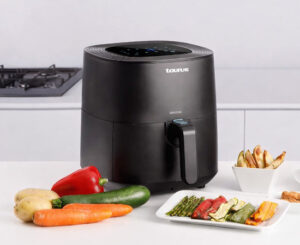 Freidora de aire, sin aceite, 5.5L Taurus Amazing AF1701D por 58,92€. Antes 74,99€