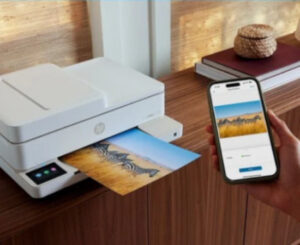 Impresora multifunción wifi HP Envy 6532e, compatible con Instant Ink por 79,30€.