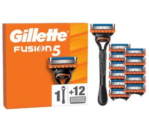 Oferta Prime. Gillette Fusion 5, maquinilla y 12 recambios.
