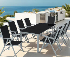 Conjunto muebles para exteriores TeckTake Pompeya por 399,79€ antes 449,90€.