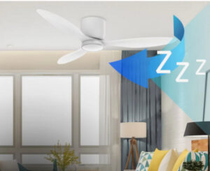 ¡Sólo hoy! Ventilador de techo Mellerware Brizy Bright Minimal, 45W, 6 velocidades, mando por 59,99€.