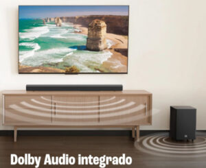 Barra de sonido con subwoofer JBL Cinema SB 550, 250W por 140,89€ antes 245,33€.