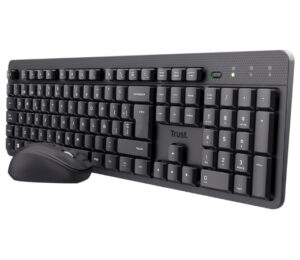 Trust Ymo II: Pack teclado y ratón inalámbrico Qwerty Español por 18,99€.