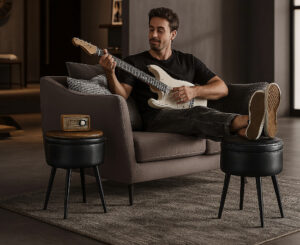 Solo hoy. Puff de almacenaje Vasagle Ekho Colección negro por 33,70€ antes 47,28€.