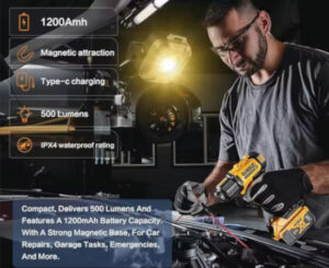 Linterna Led COB LiitoKala LF-986, 500LM/1200mAh por 8,68€.