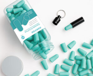 60 pares de tapones para dormir reutilizables de espuma viscoelástica por 8,57€.