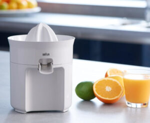 Exprimidor 60W Braun TributeCollection CJ3050 por 18,99€.