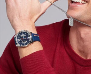 Reloj analógico Tommy Hilfiger.