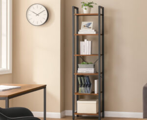 Librería Vasagle, 6 niveles por 32,66€.