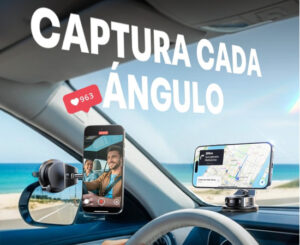 Soporte de coche para móvil Magsafe Lisen por 18,89€.