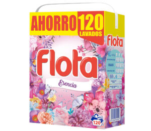 Detergente en polvo Flota Esencia (4,5kg, 120 lavados) por 9,75€ antes 14,90€.