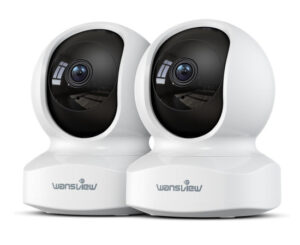 2 cámaras IP Wansview Q5, 2K, 360ºpor 30,09€; 1 cámara por 19,99€.