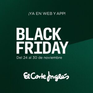 Black Friday corte Inglés