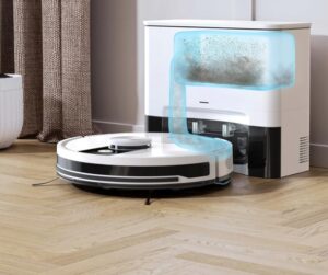 ILIFE A12 Pro Robot aspirador y mopa con estación auto limpieza por 71,52€