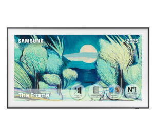 Samsung TV The Frame LS03F, 55″, 4K Smart TV, Galería de Arte con Display Mate, Quantum Dot y One Connect por 844,46€ antes 999,99€.