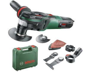 Bosch PMF 350 CES: herramienta multifunción para bricolaje con corte preciso, iluminación 180° y sistema Starlock por 139,99€ antes 209€.