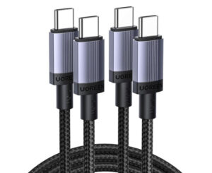 Oferta Prime. Ugreen USB-C 240W (2 Pack): cables de carga rápida para MacBook, iPhone y dispositivos USB-C por 10,43€.