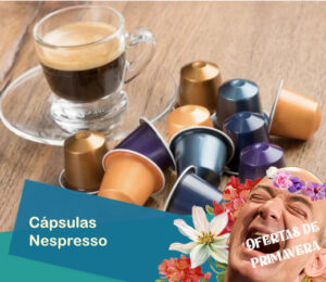 Ofertas de Primavera en cápsulas de café Nespresso en Amazon.
