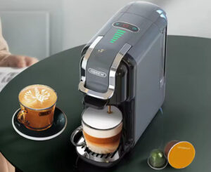 Cafetera de cápsulas Hibrew H2B por 73€.