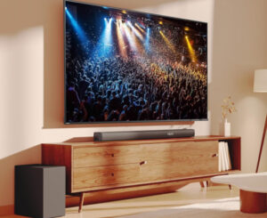 Hisense HS3100: barra de sonido 3.1 canales con 480W, subwoofer inalámbrico y sonido envolvente Dolby Audio DTS Virtual:X