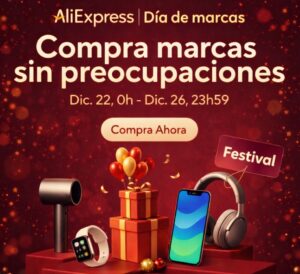 dia de las marcas en aliexpress