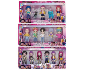 Figuras Demon Hunters Anime Kpop: colección de personajes con estilo idol y temática fantástica por 23,60 el pack de 3 y packs de 1 caja desde 9,08€.
