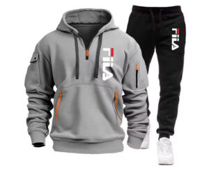 Conjunto Fila de sudadera y pantalón: estilo deportivo, comodidad urbana y versatilidad para cada día desde 19,12€.