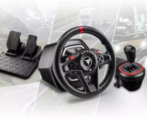 Thrustmaster T128 Shifter Pack: volante con Force Feedback, pedales magnéticos y cambio TH8S para simracing en PC y Xbox por 129,99€ antes 216€.
