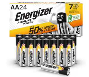 Paquete de 24 pilas AA Energizer Alkaline Power, 1.5V, por 9,47€ antes 15,49€.