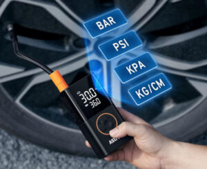 Mini compresor de aire portátil AstroAI: precisión de 150PSI y carga ultra rápida por 22,94€.