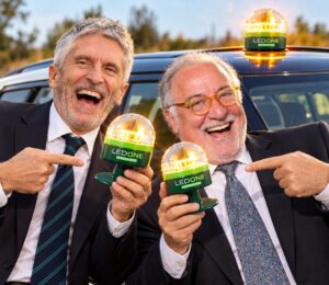 2 Balizas V16 GPS homologadas por DGT.