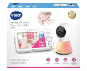 VTech BM5254: vigilabebés con pantalla de 5”, largo alcance y funciones inteligentes para un control seguro por 75,90€. Antes 111,14€