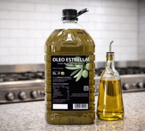 Solo hasta las 2:00h. Aceite de Oliva Virgen Extra Oleo Estrella picual de Jaén 15 litros por 71€.